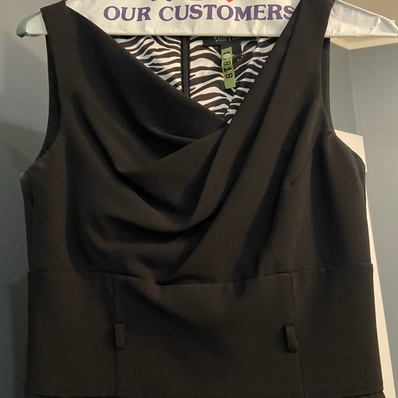 WHBM black dress size 00 - Picture 2 of 4